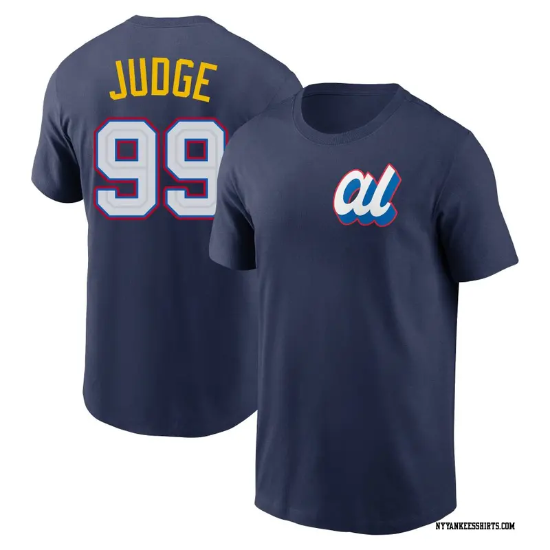 ニューヨーク・ヤンキース JUDGE 99 Tシャツ Nike Men's New York Yankees Aaron Judge #99 Navy T-Shirt